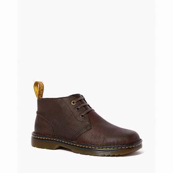 Dr Martens Férfi Sussex Bear Track Slip Resistant Chukka Bakancs Barna